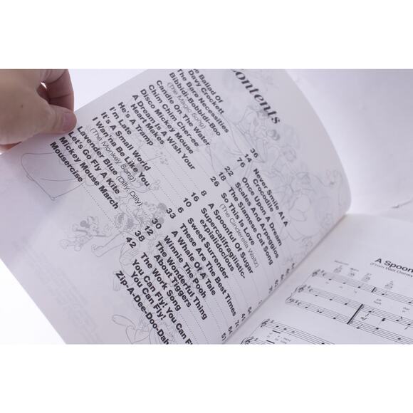 The Best of Disney, Songbook, 30 All-time Favorites, Piano, Vocal, Guitar, - Picture 3 of 4